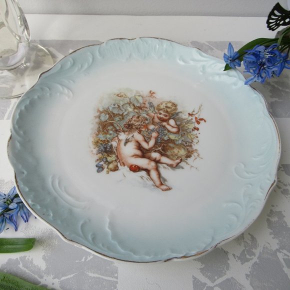 Antique Plate Two Cherubim Rosenthal 1891-1906 - Picture 7 of 14